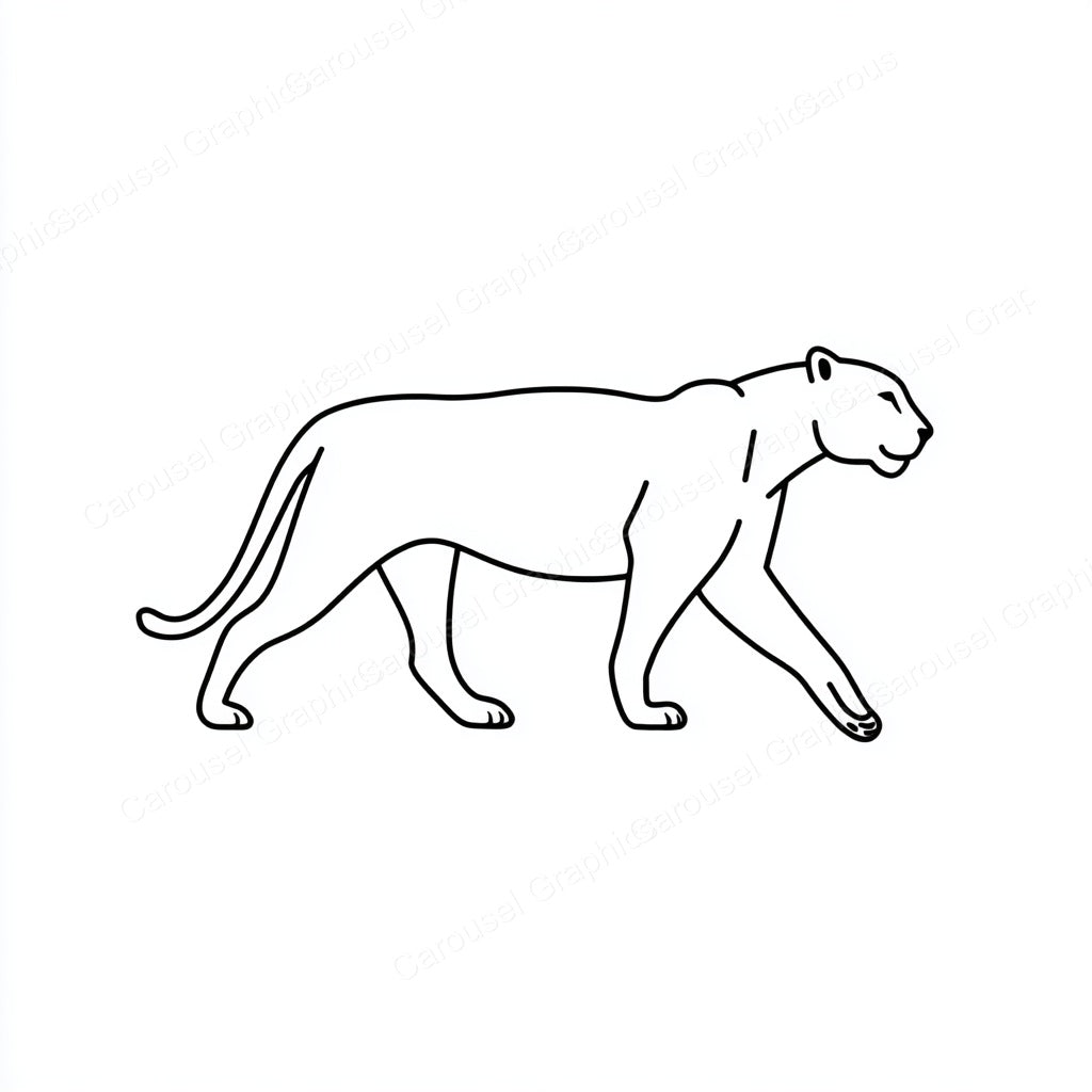 Panther Vector Graphic preview