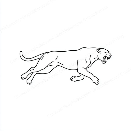 Panther Vector Graphic preview