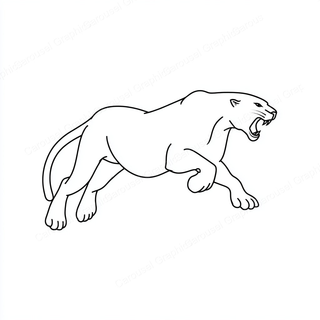 Panther Vector Graphic preview