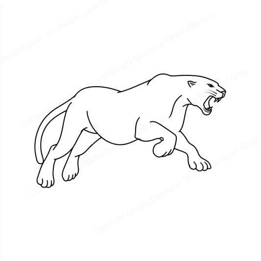 Panther Vector Graphic preview