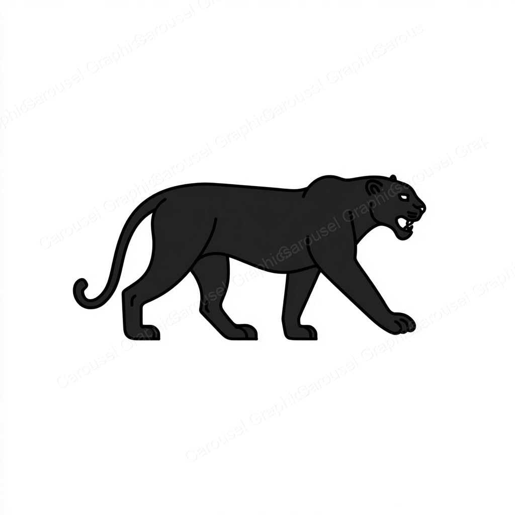 Panther Vector Graphic preview