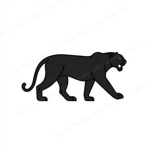 Panther Vector Graphic preview