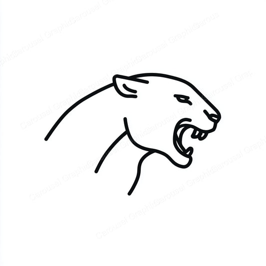 Panther Vector Graphic preview