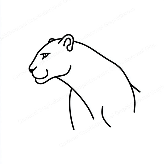 Panther Vector Graphic preview