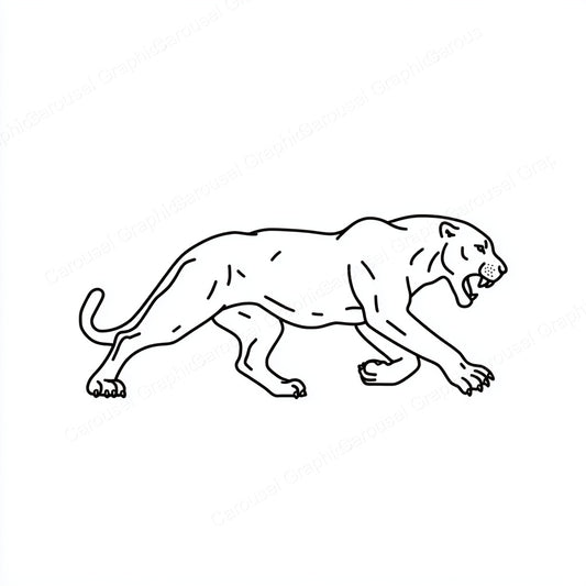Panther Vector Graphic preview