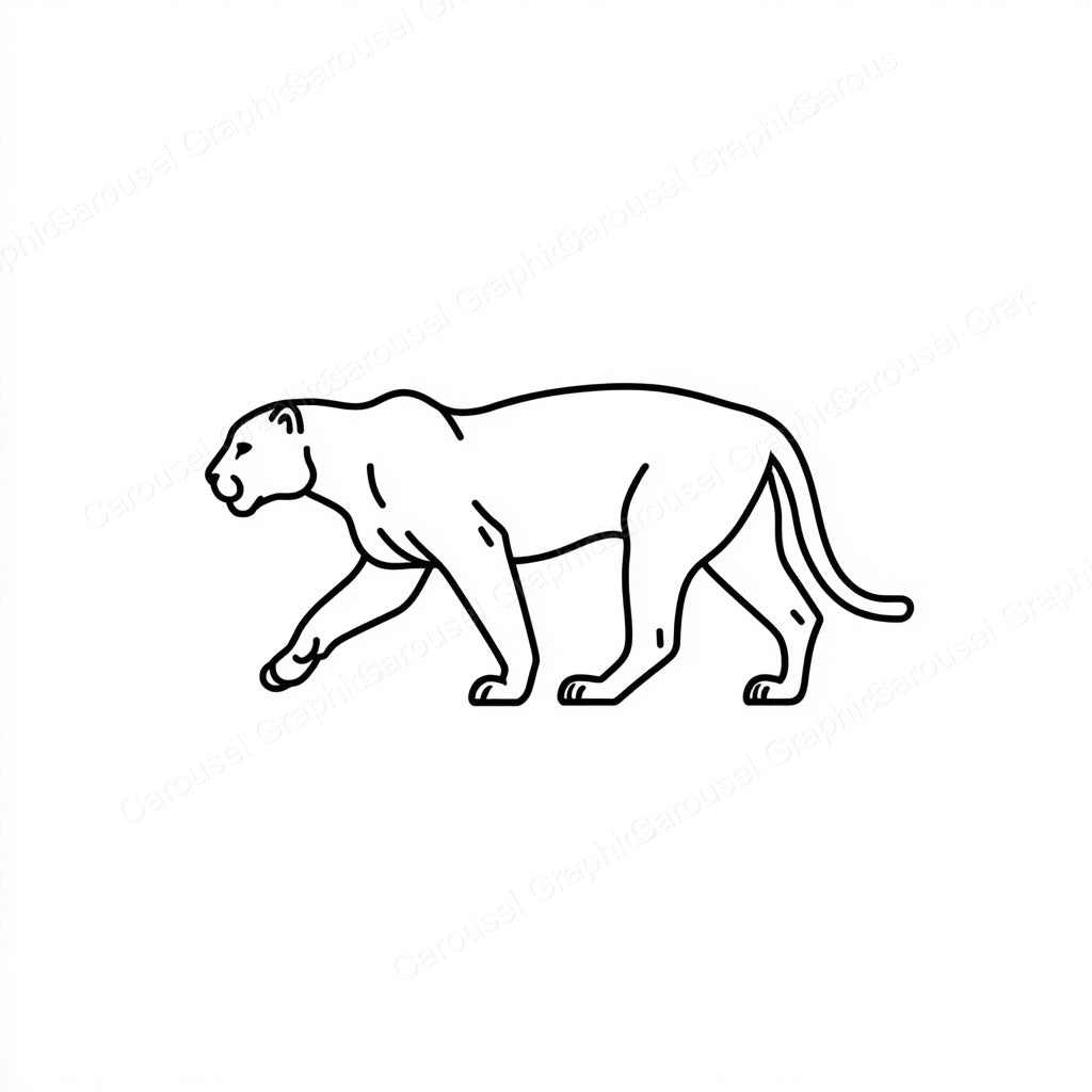 Panther Vector Graphic preview