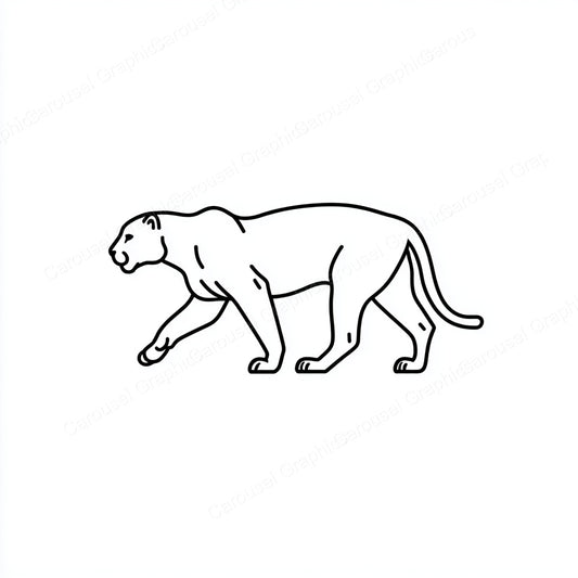 Panther Vector Graphic preview