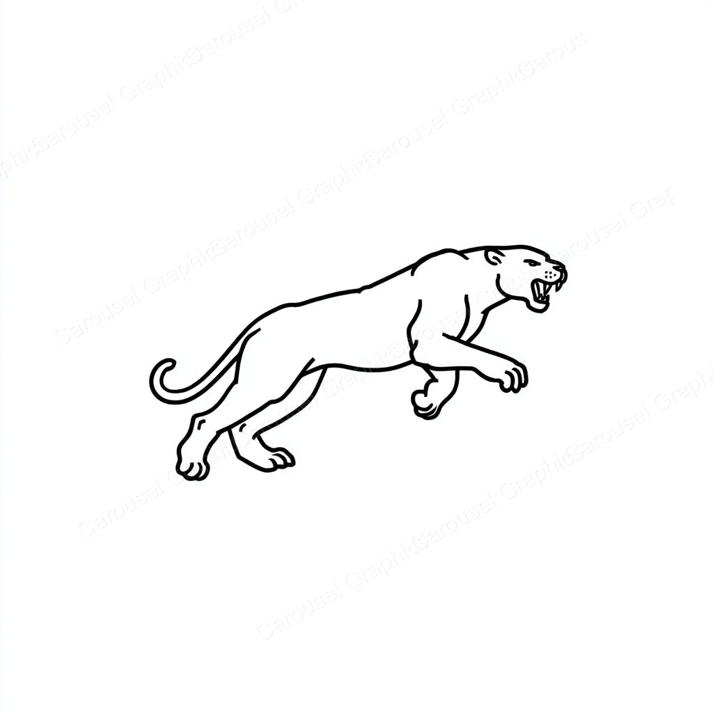 Panther Vector Graphic preview