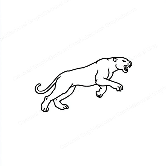 Panther Vector Graphic preview