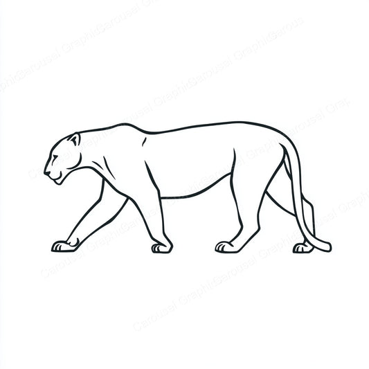 Panther Vector Graphic preview
