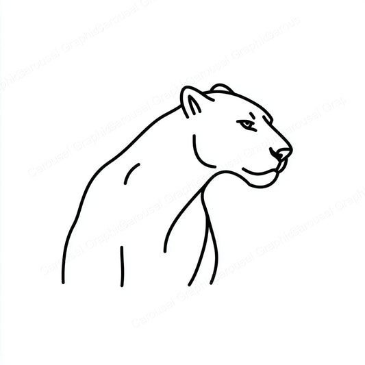 Panther Vector Graphic preview