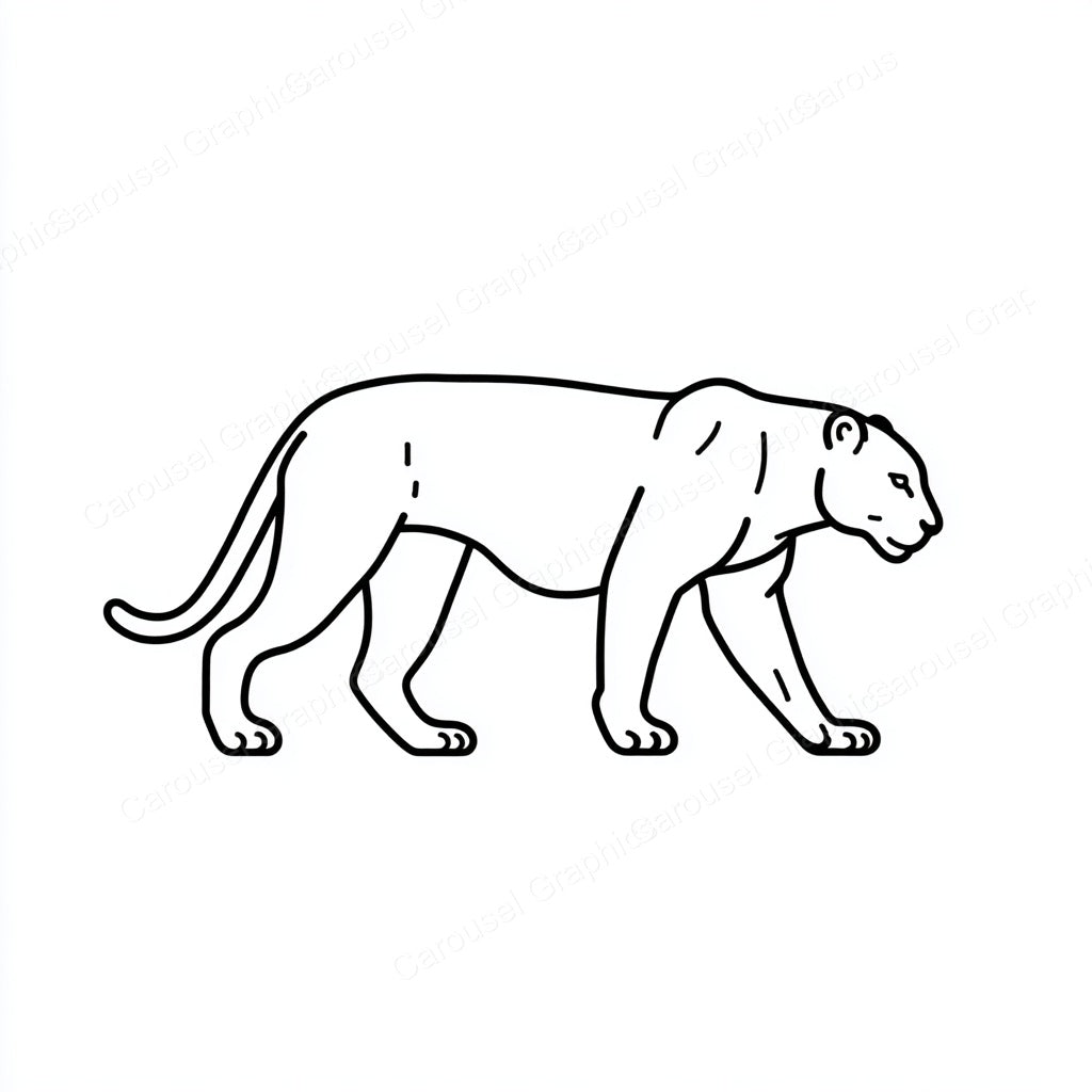 Panther Vector Graphic preview