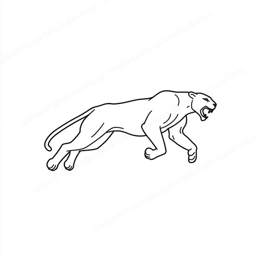 Panther Vector Graphic preview