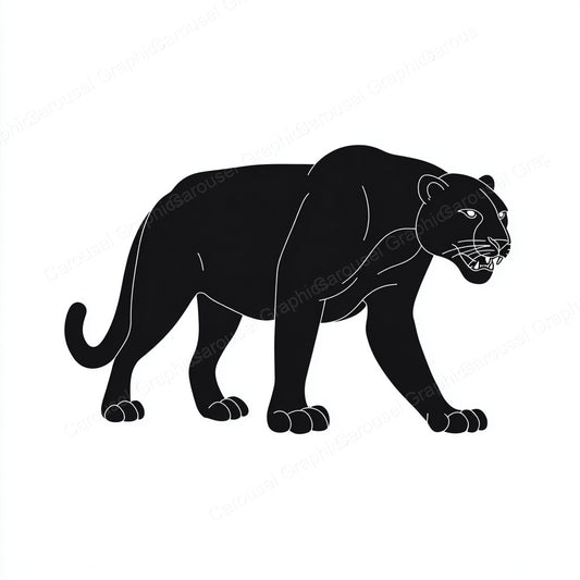 Panther Vector Graphic preview