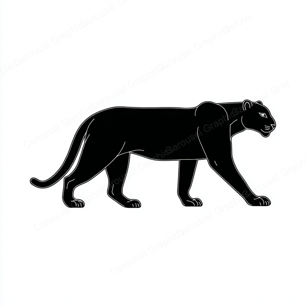 Panther Vector Graphic preview