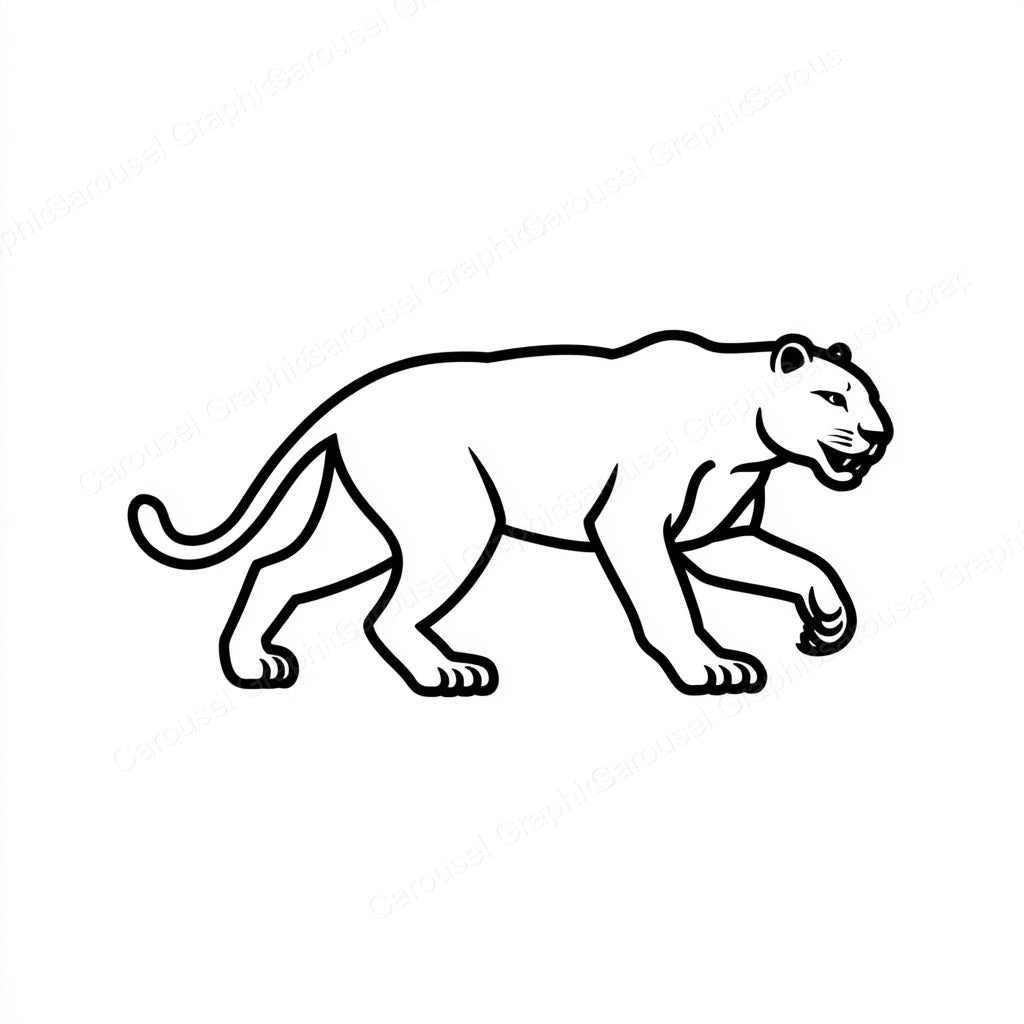 Panther Vector Graphic preview