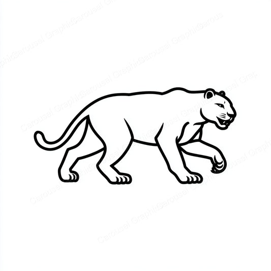 Panther Vector Graphic preview