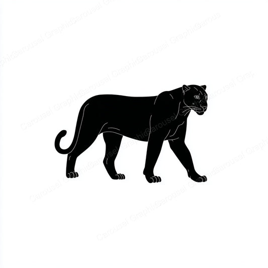 Panther Vector Graphic preview