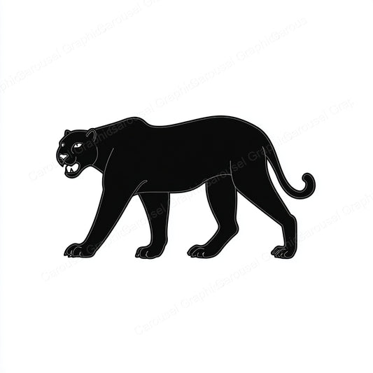 Panther Vector Graphic preview