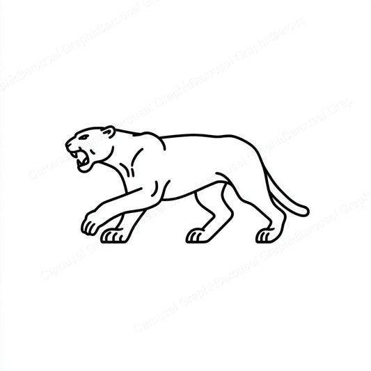 Panther Vector Graphic preview