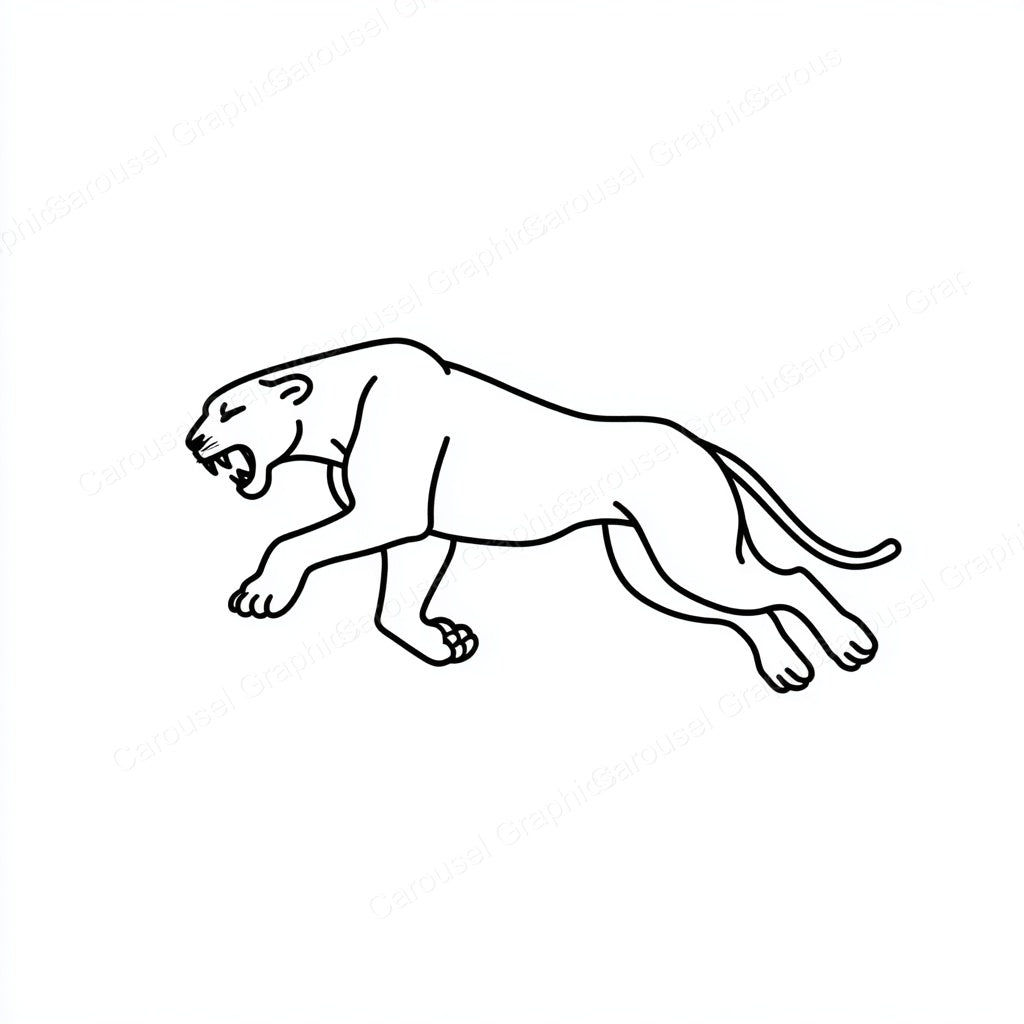 Panther Vector Graphic preview