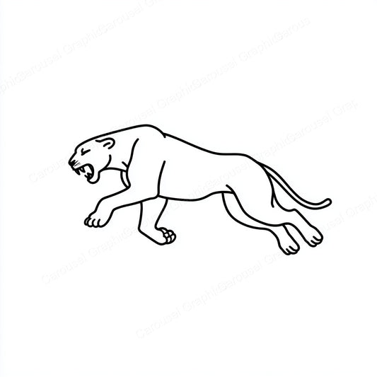 Panther Vector Graphic preview