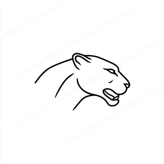 Panther Vector Graphic preview