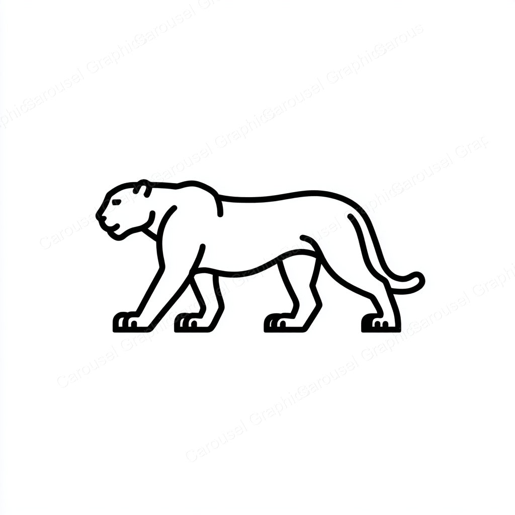 Panther Vector Graphic preview