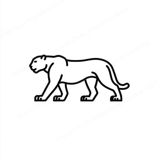Panther Vector Graphic preview