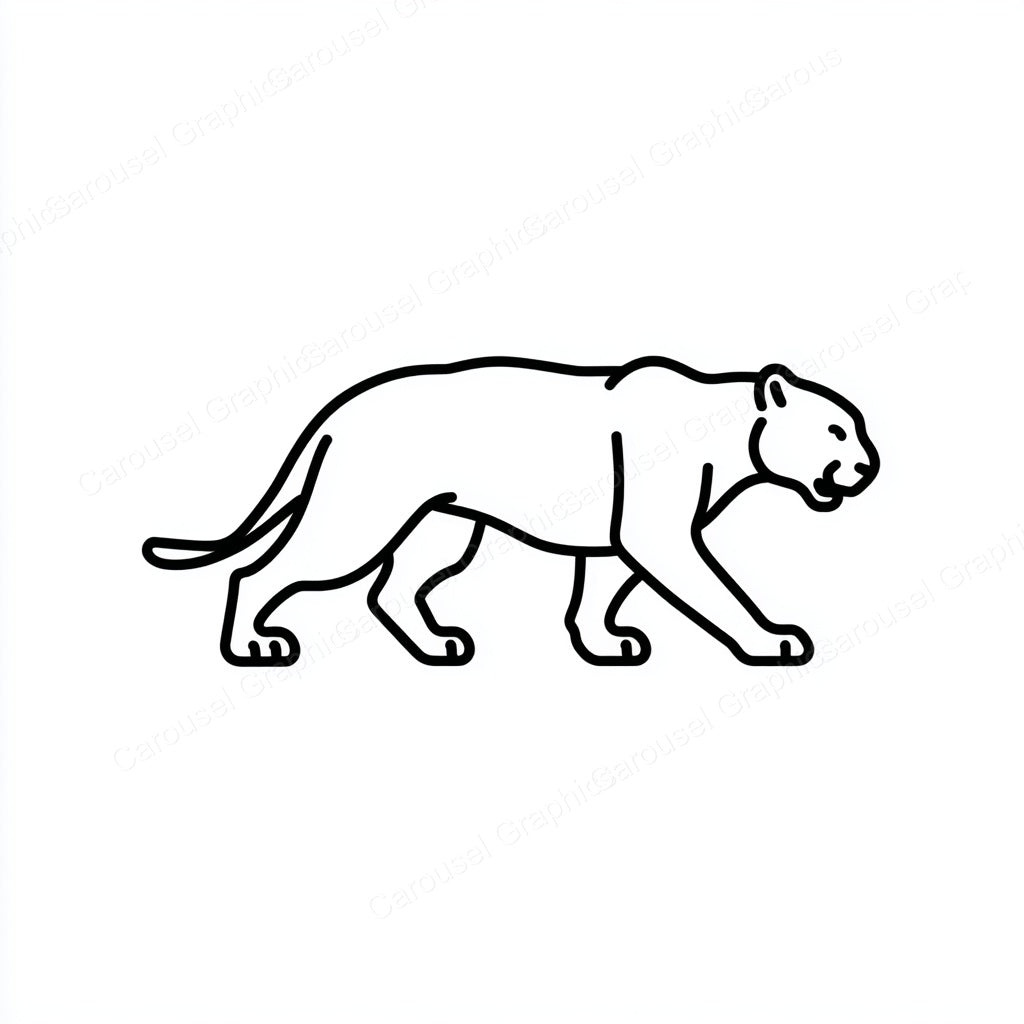 Panther Vector Graphic preview