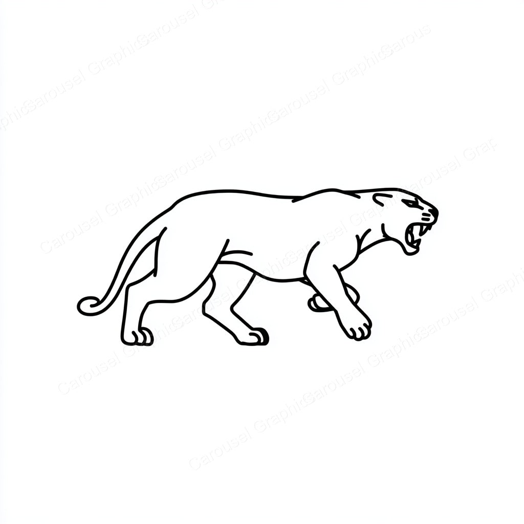 Panther Vector Graphic preview