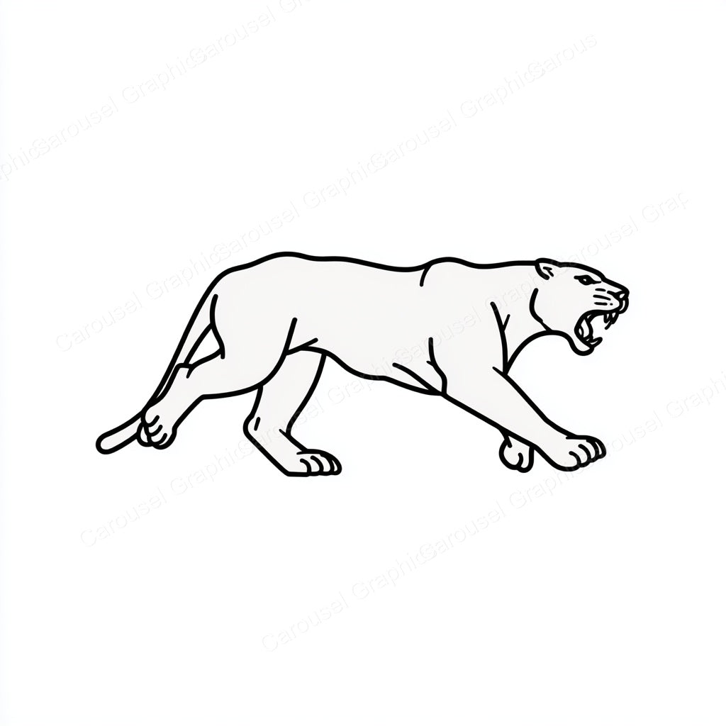 Panther Vector Graphic preview