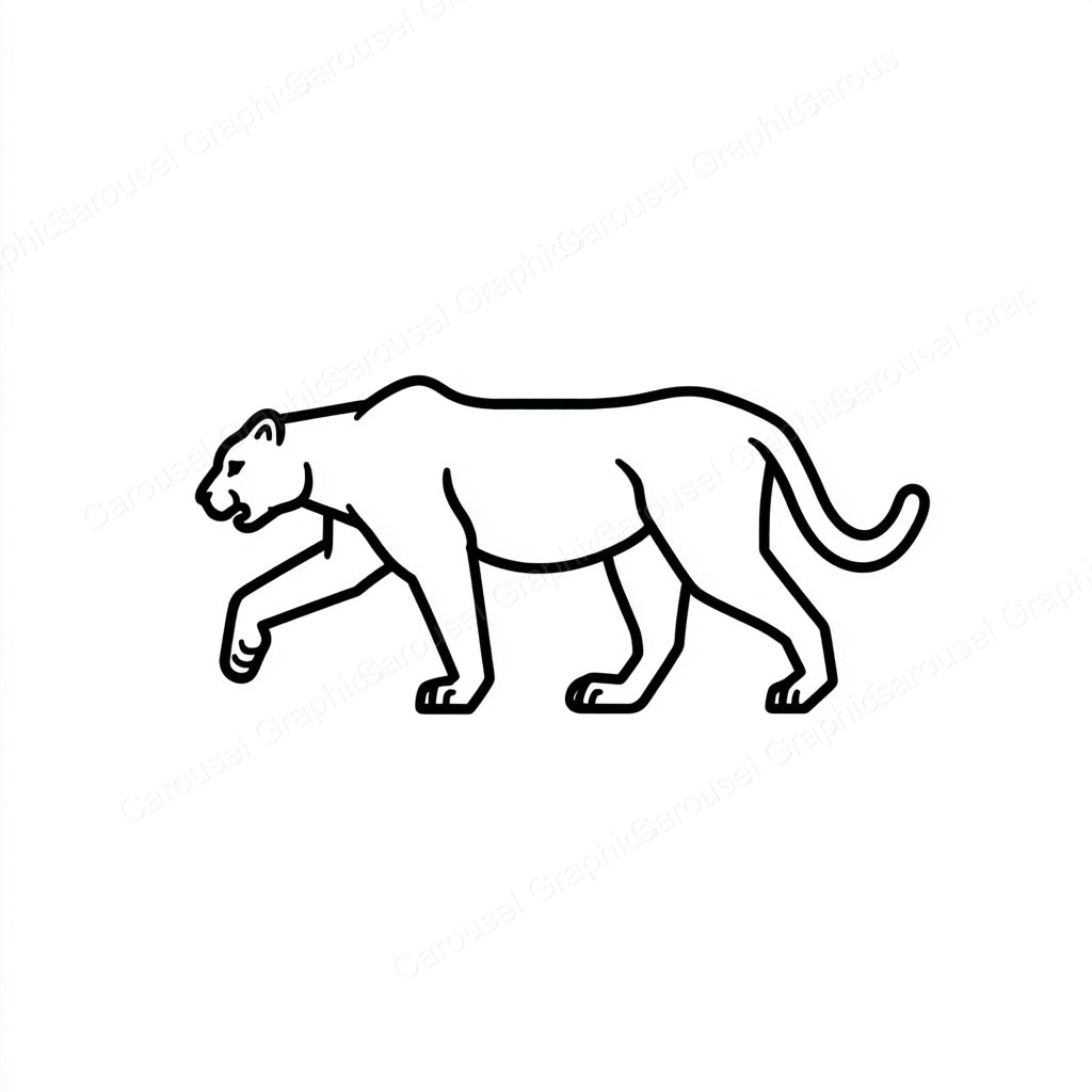 Panther Vector Graphic preview