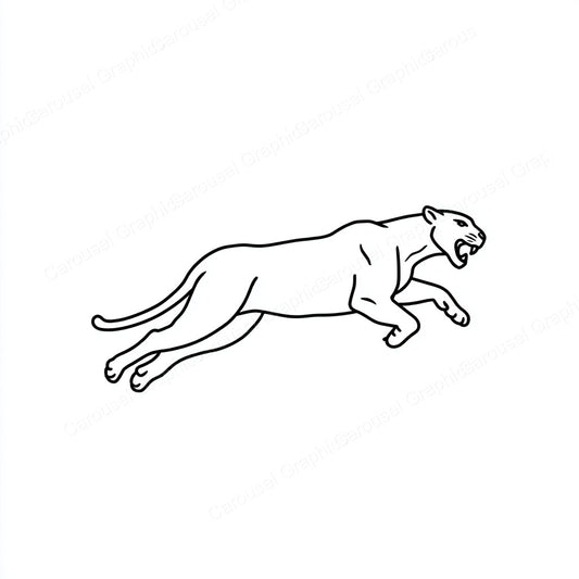 Panther Vector Graphic preview
