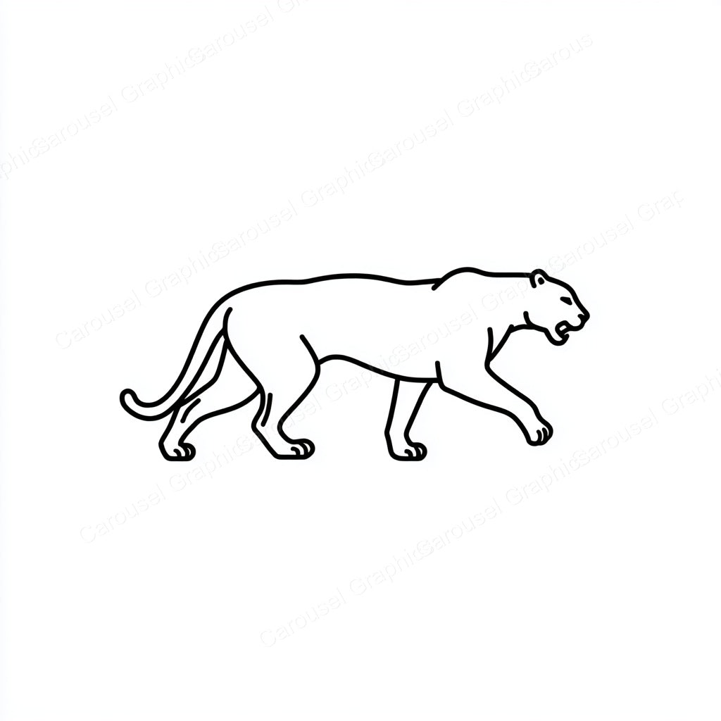 Panther Vector Graphic preview