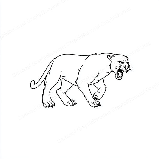 Panther Vector Graphic preview