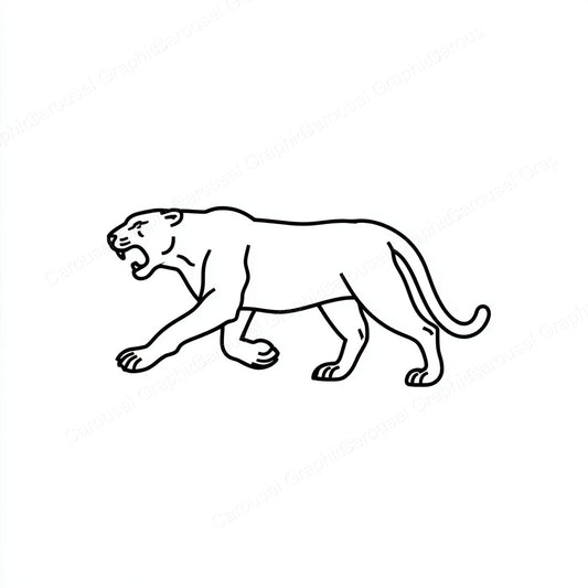 Panther Vector Graphic preview