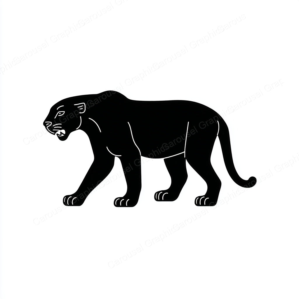 Panther Vector Graphic preview