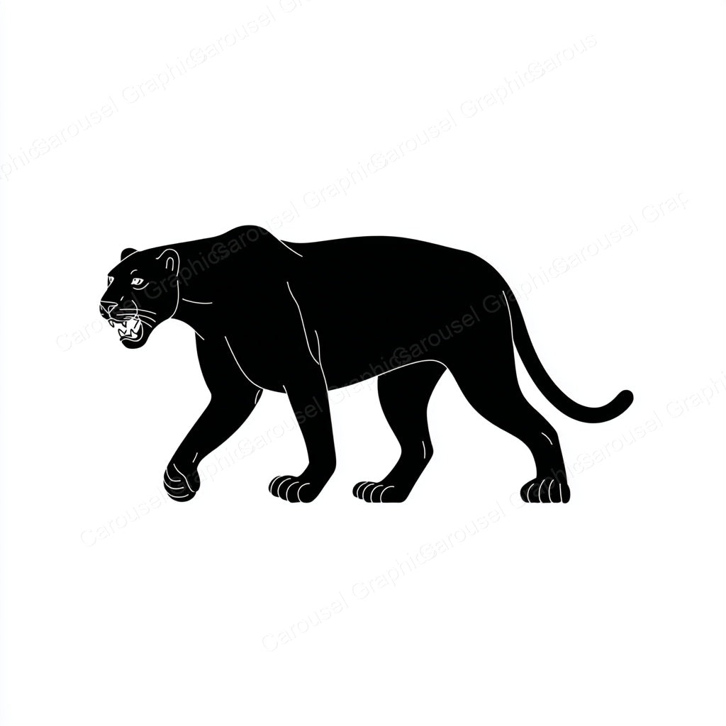 Panther Vector Graphic preview