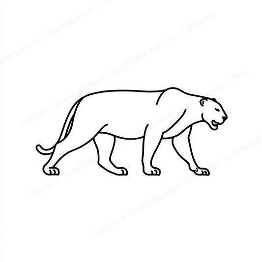 Panther Vector Graphic preview