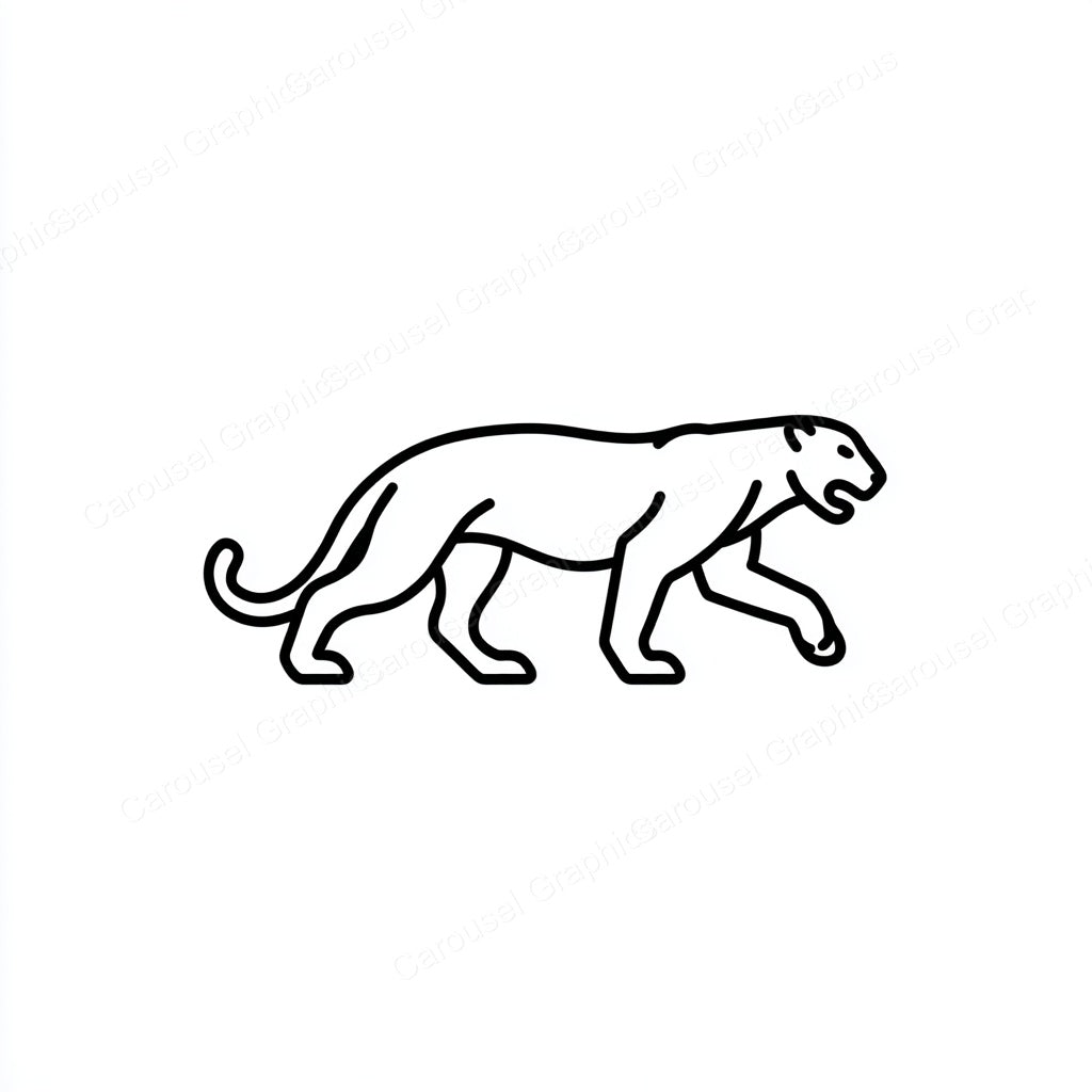 Panther Vector Graphic preview