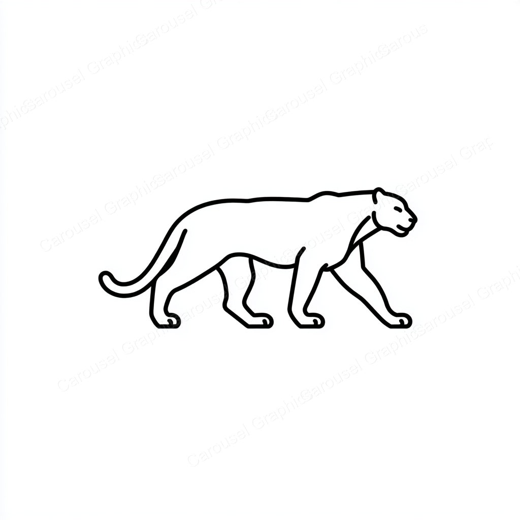 Panther Vector Graphic preview