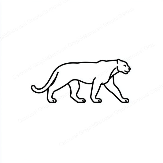 Panther Vector Graphic preview