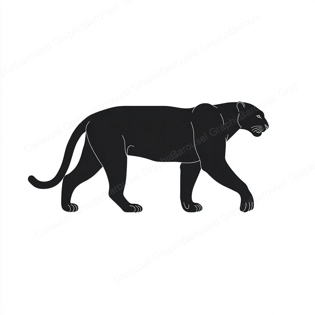 Panther Vector Graphic preview
