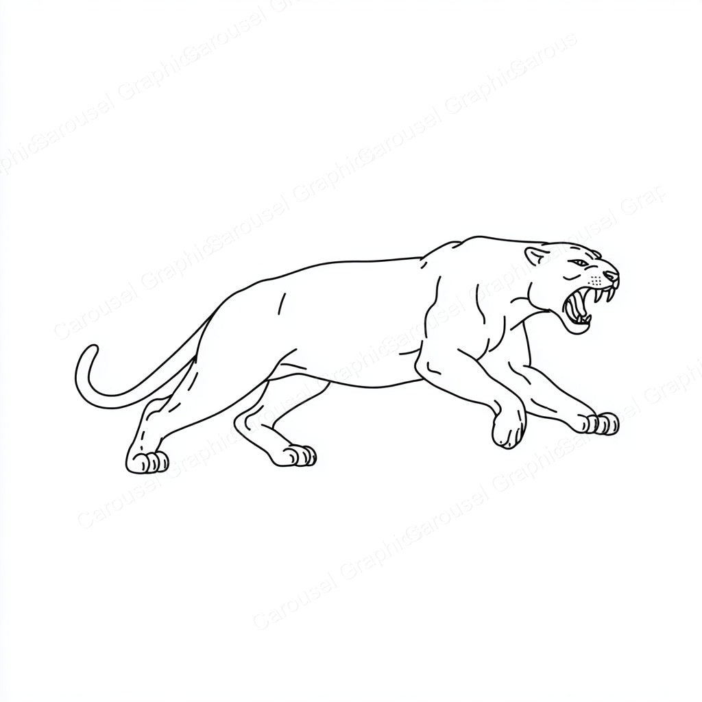 Panther Vector Graphic preview
