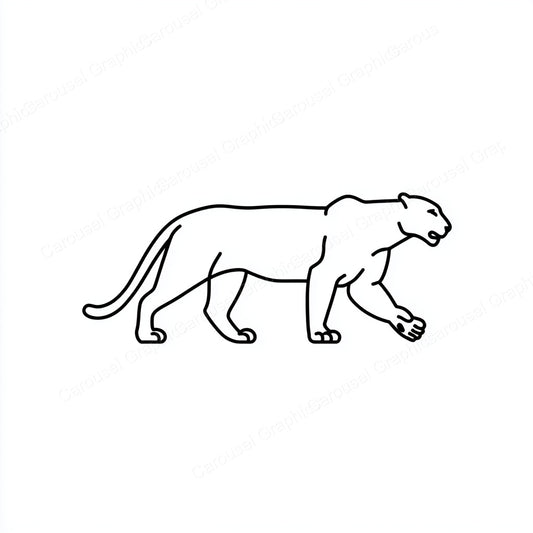 Panther Vector Graphic preview