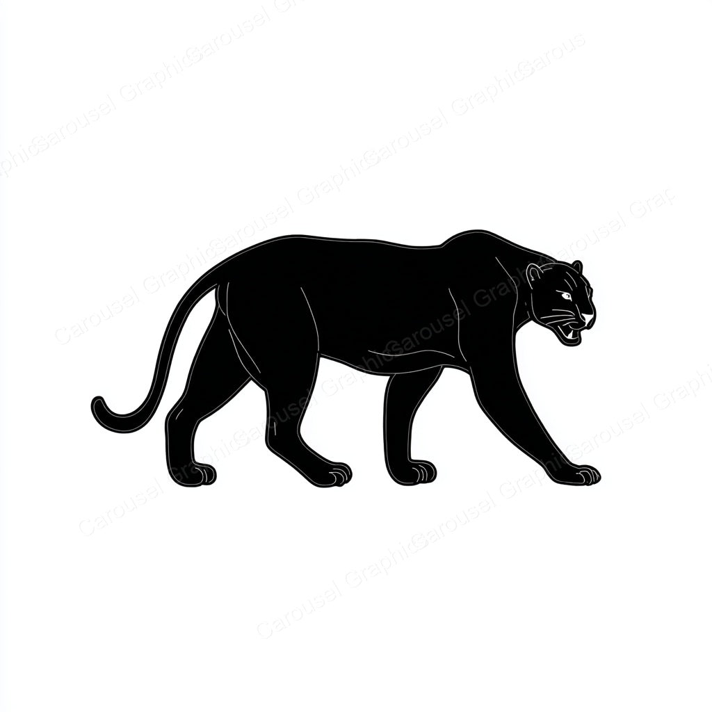 Panther Vector Graphic preview