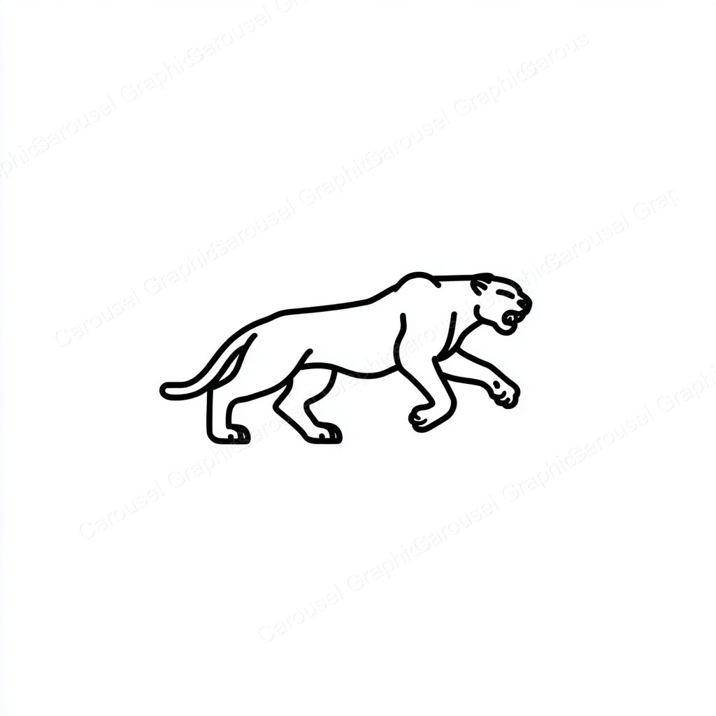 Panther Vector Graphic preview