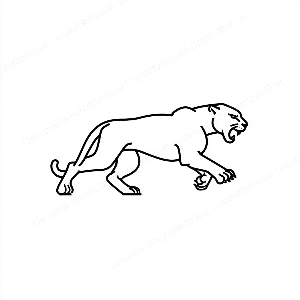 Panther Vector Graphic preview