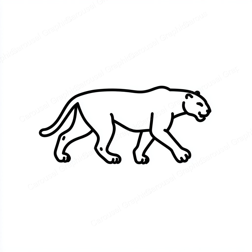 Panther Vector Graphic preview